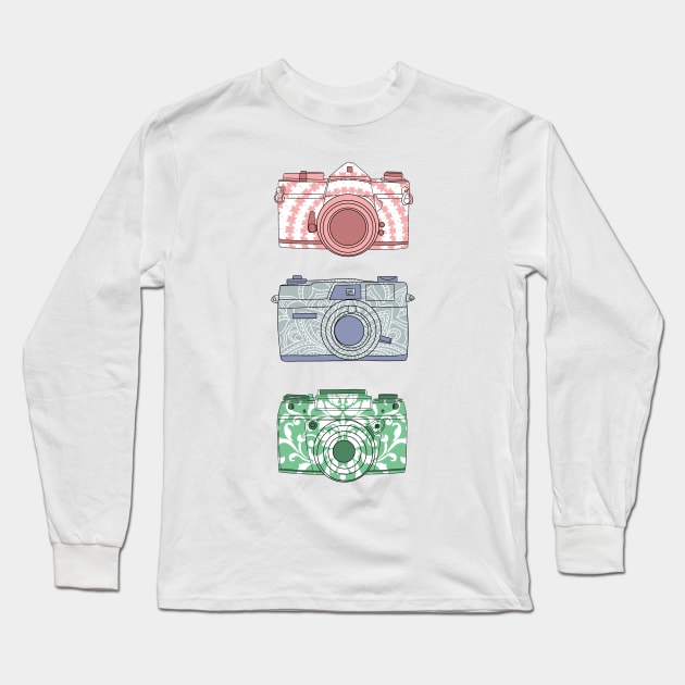 Say Cheese Long Sleeve T-Shirt by fernandaschallen